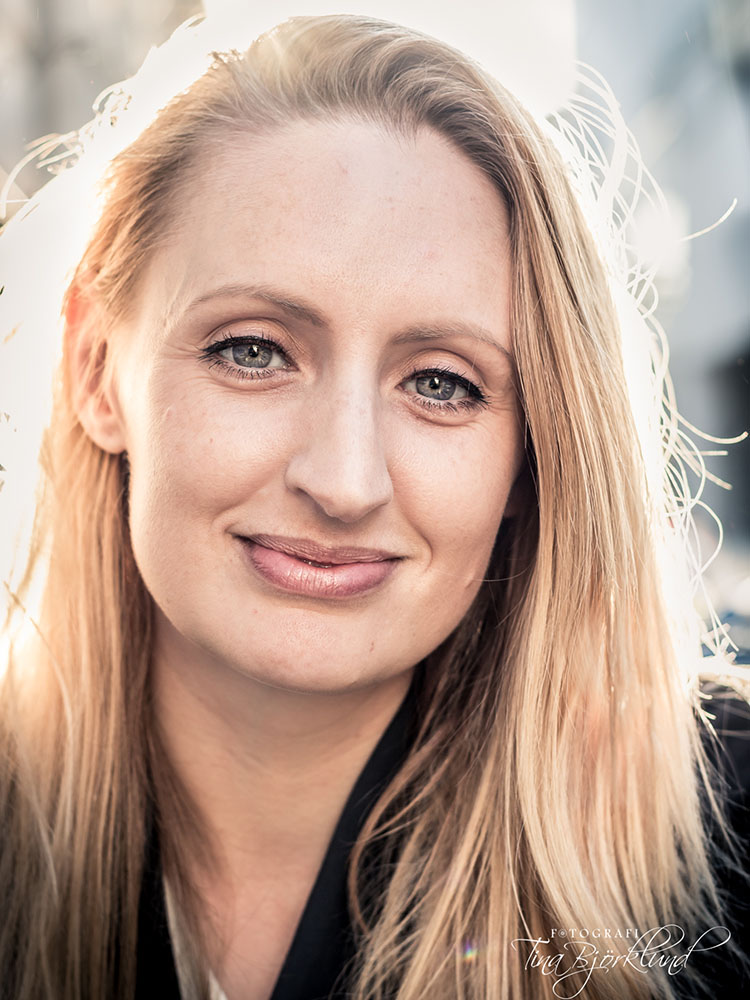 Porträtt av Tina Björklund